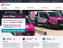 Tablet Screenshot of optic-kleer.com